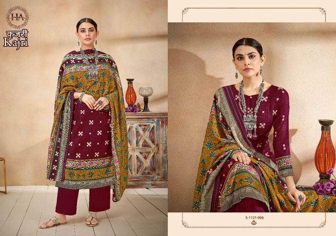 Harshit Kajri Designer Pashmina Winter Wear Wholesale Dress Material Collection